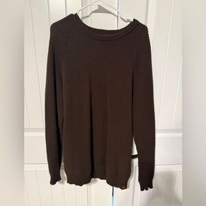 The Normal Brand Women's Crewneck Sweater - Dark Brown